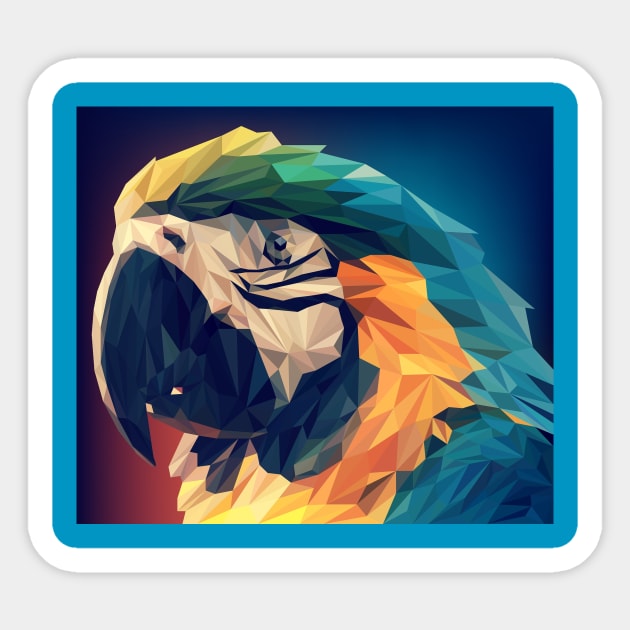 Parrot Art Sticker by Divan